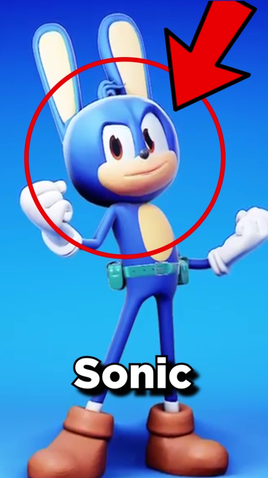 EL PRIMER DISEÑO DE SONIC ? #sonic #josativi #youtube #shorts #miedo #terror